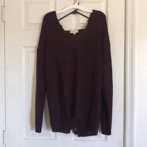 Maroon sweater